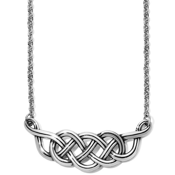 NWT New Brighton Interlok Braid Collar Necklace Retired Rare